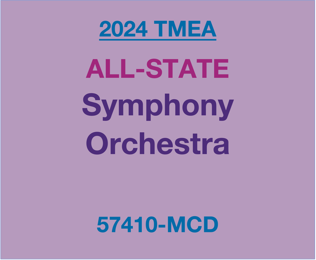 2024 TMEA AllState Groups