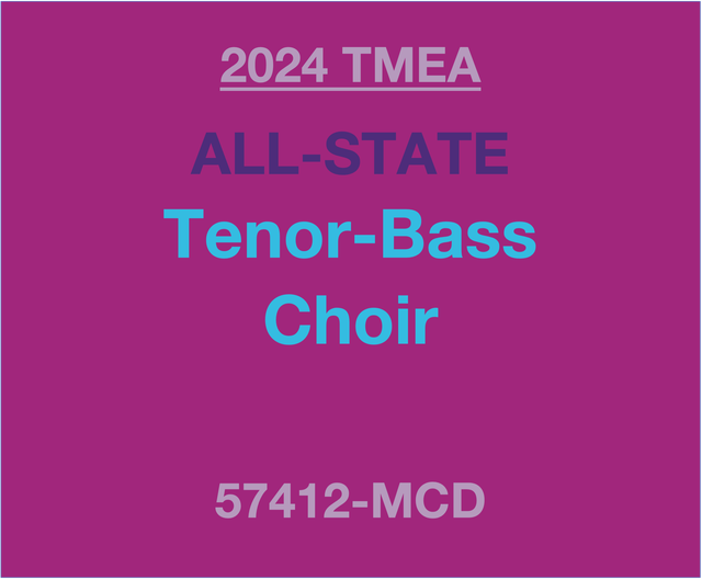 2024 TMEA AllState Groups